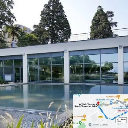 T3 Duplex Centre - Parking - Gare - Thermes Apartment *