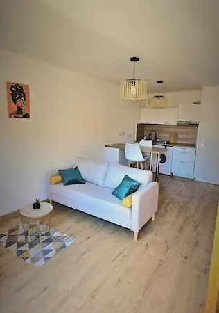 T3 Duplex Centre - Parking - Gare - Thermes 아파트 또농-레-방